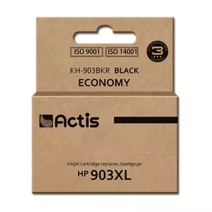 Compatible ACTIS KH-903BKR Black Ink Cartridge for HP 903XL, Pigment 30 ml, High (XL) Yield, Single Pack