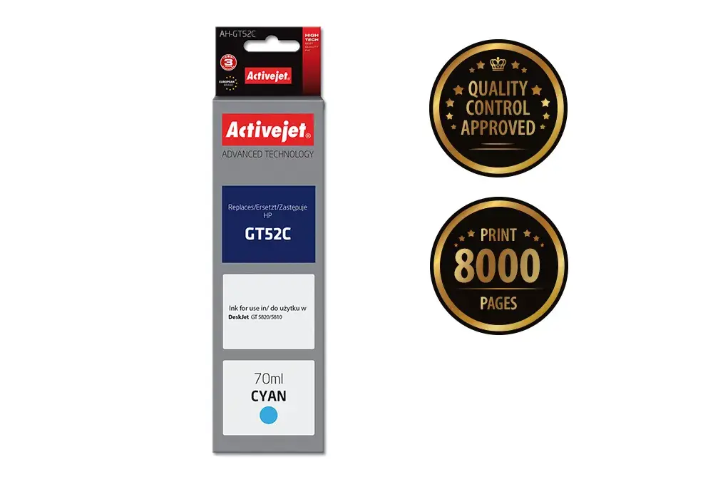 Cartridge Activejet AH-GT52C Blue Photo 2