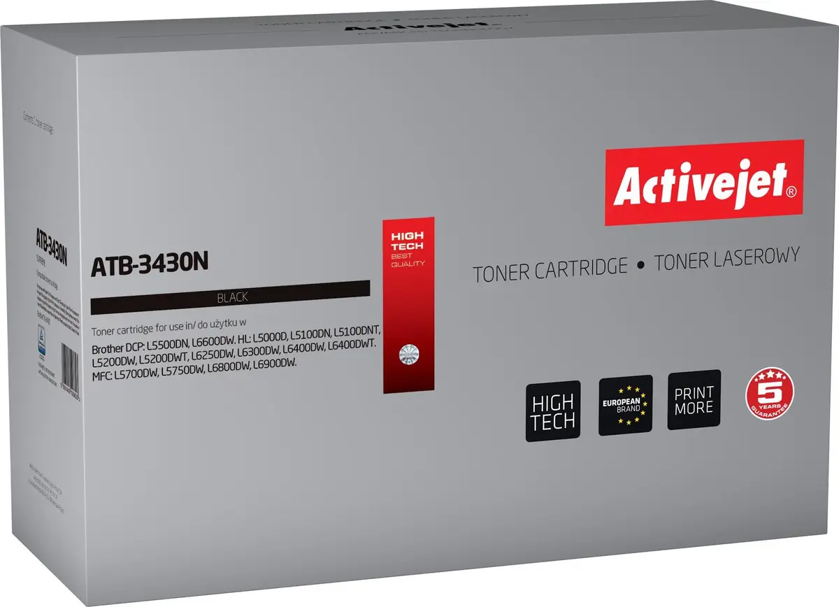 Toners ACTIS TB-3430A saderīgs kasetē Brother