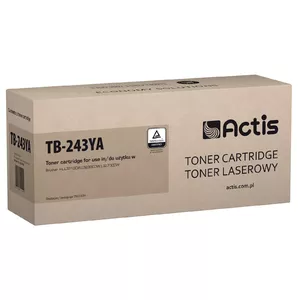 Toner ACTIS TB-243YA compatible for Brother, yellow, standard yield ~1000 pages, single pack