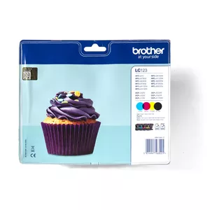 Картридж Brother Ink LC123VALBP Multipack BK C M Y