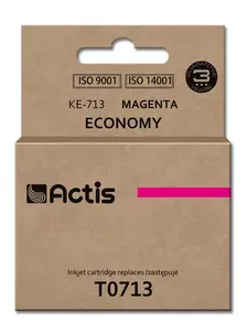 Картридж чернил ACTIS KE-713 для Epson T0713/T0893/T1003 — краситель магента, 13.5 мл, стандартная ёмкость