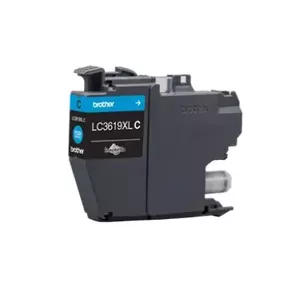 Картридж Brother LC-3619XLC Cyan, оригинальный, циан, 1500 страниц, стандартная ёмкость