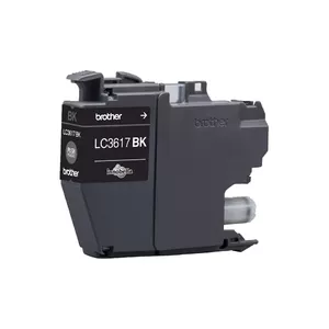 Tintes kārtridžs Brother LC-3617BK melns, oriģināls, ietilpība 550 lapas, 1 gab.