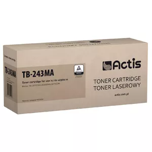 Toneris ACTIS TB-243MA magenta priekš Brother, standarta ietilpība 1000 lapas, 1 gab.