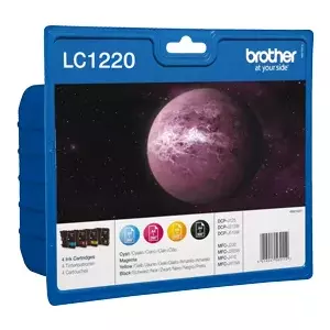 Картридж Brother Ink LC1220VALBP Multipack BK C M Y