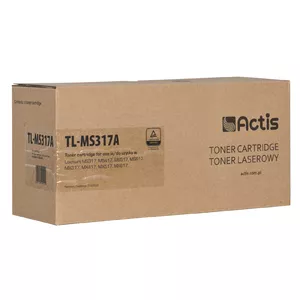Toner cartridge ACTIS TL-MS317A for Lexmark, black, standard yield 2500 pages