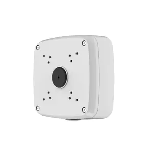 Junction box DAHUA PFA121 for security cameras, universal mounting, 1/2" thread, white, supports up to 3 kg, 134×133.5×56 mm