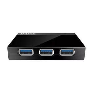 USB centrmezgls D-Link DUB-1340 Black