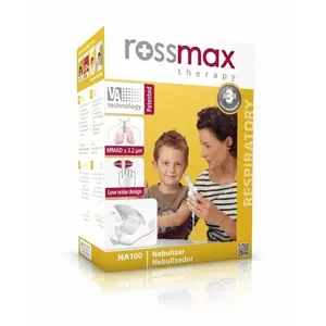 Piston nebulizators ROSSMAX NA100 — kompakts pārnēsājams nebulizators elpošanas terapijai