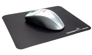 Mouse pad ROLINE Laser Mouse Pad black — black surface for laser mice