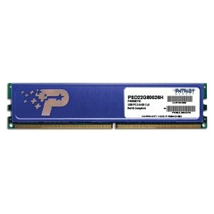 Patriot Memory PSD22G80026H atmiņas modulis 2 GB 1 x 2 GB DDR2 800 MHz