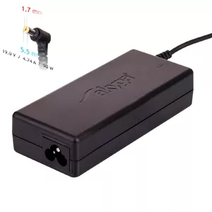 Portatīvā datora barošanas bloks Akyga AK-ND-12 90W 19V 4.74A AC-to-DC, 100–250V, melns
