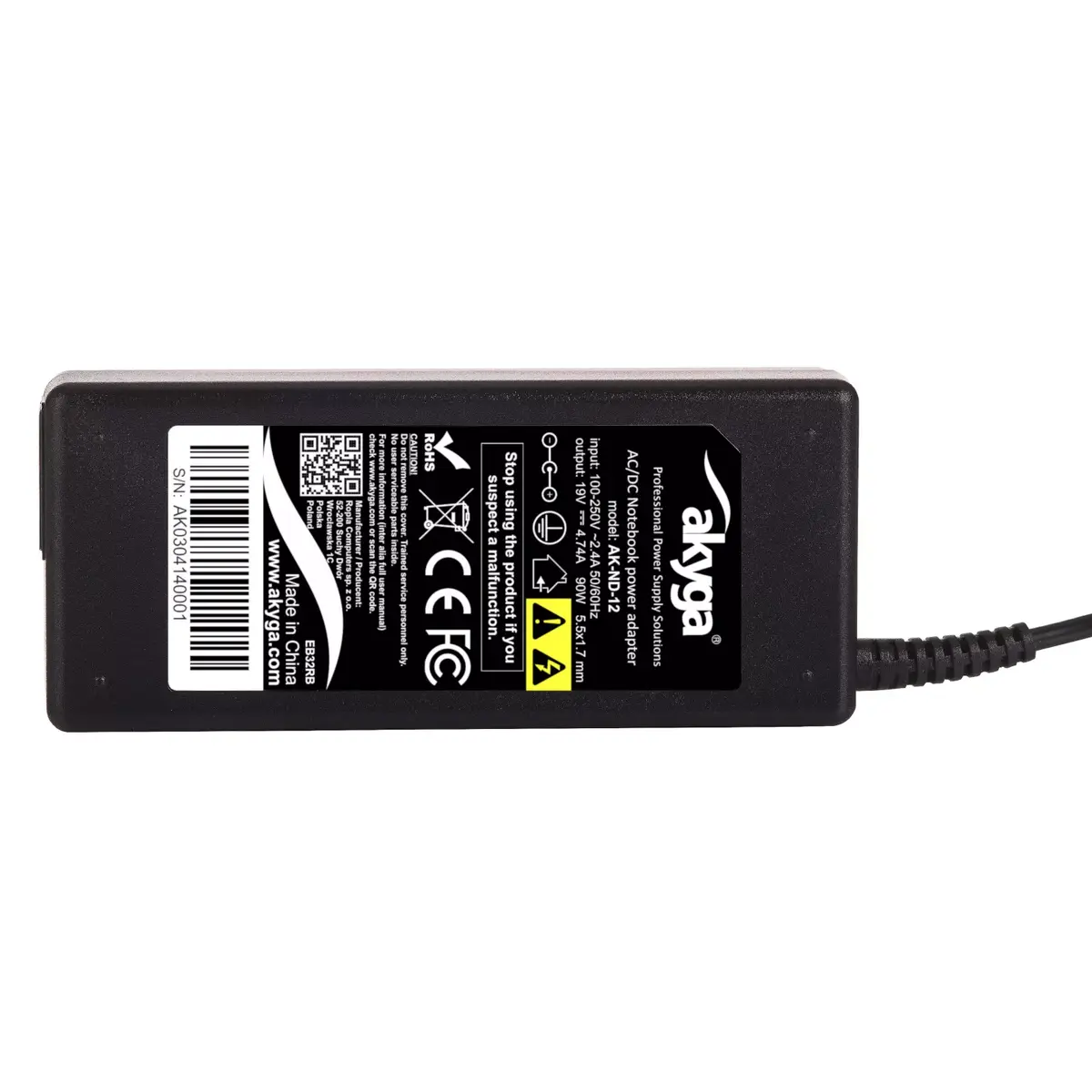 Akyga AK-ND-12 barošanas bloks 90W 19V Photo 6