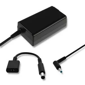 Блок питания QOLTEC 51728 65 Вт AC-to-DC 19 В 3,33 А для HP, кабель 1,4 м, черный