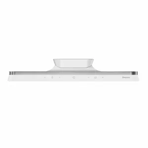 Baseus magnētiskā bezpakāpju galda lampa Pro LED White (balta)