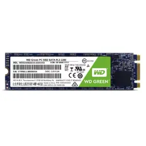 Internal SSD Western Digital WD Green M.2 480 GB, SATA III, Read 545 MB/s, 6 Gbit/s