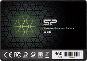2.5" SATA III SSD Silicon Power S56 120 GB — TLC, 560/530 MB/s, 7 mm