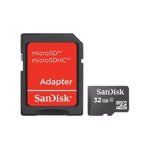 MicroSDHC Memory Card SanDisk SDSDQM-032G-B35A 32GB Class 4