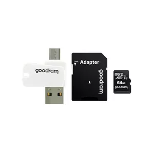 Goodram M1A4 All in One 64 GB MicroSDXC UHS-I Klases 10