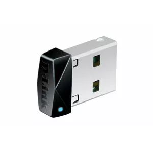 Беспроводной USB‑адаптер D-Link DWA-121 — 150 Мбит/с, 2,4 ГГц, Wi‑Fi 4 (802.11n), встроенная антенна, черный
