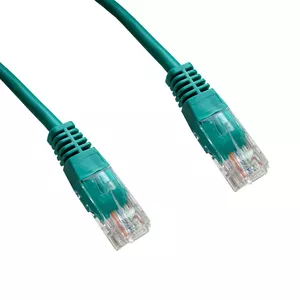 Patch cord DATACOM 15894 UTP CAT6 0.25m green