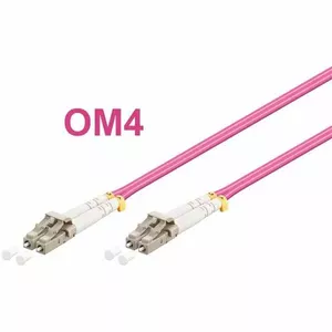 Дуплексный оптический патч-корд LC–SC 50/125 мкм OM4, 5 м – OEM