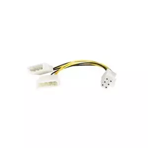 Power adapter PREMIUMCORD KN-9 — 5.25" Molex to 6‑pin PCIe cable for graphics cards