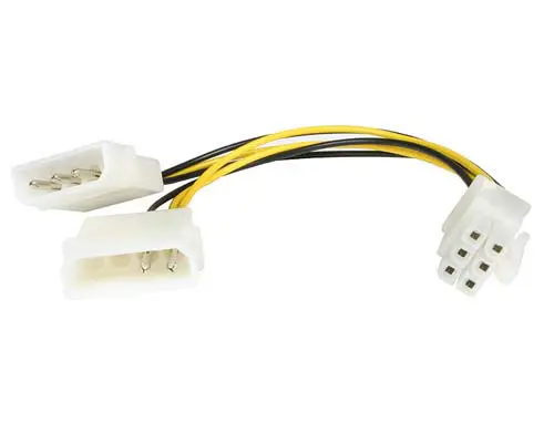 PREMIUMCORD KN-9 Molex to 6‑pin PCIe adapter Photo 2