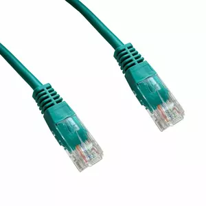 DATACOM savienojuma aukla UTP cat5e 0,25M zaļa