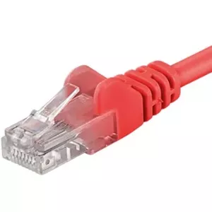Сетевой кабель PremiumCord Patch кабель UTP Cat6 RJ-45 0.25м Красный