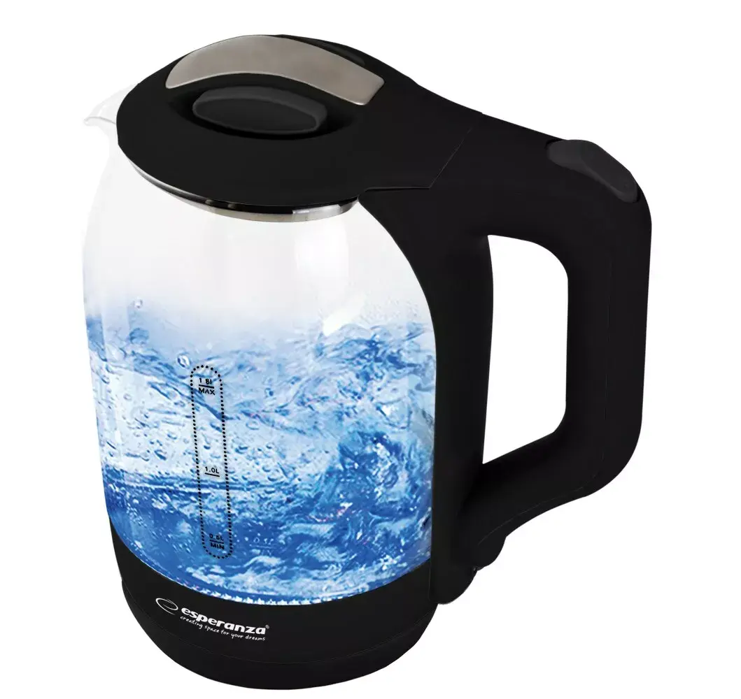 Elektriskais tējkanna ESPERANZA EKK025K — 1,7 L, 1500 W Photo 1
