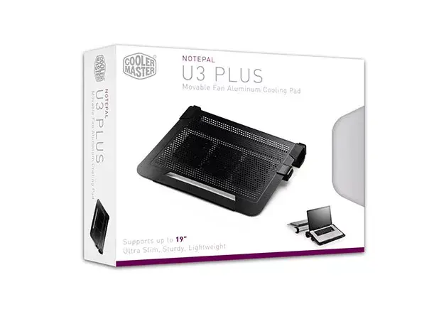Cooler Master NotePal U3 Plus dzesēšanas paliktnis Photo 2