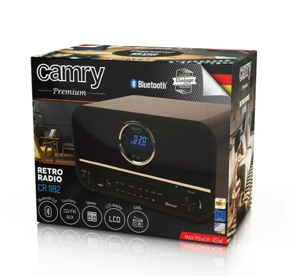 Adler CR 1182 portable FM/AM radio Photo 4