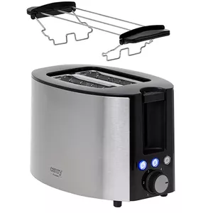 Camry Premium CR 3215 toaster 2 slice(s) 1000 W Stainless steel