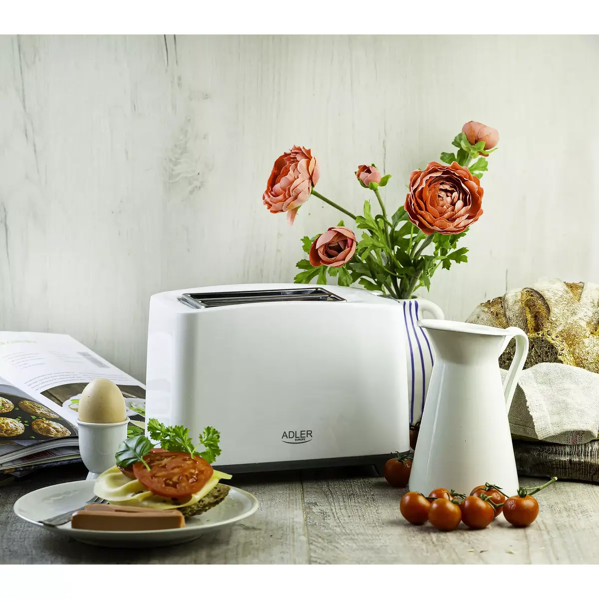 Grauzdētājs Adler AD 3216 — 2 šķēles 1000 W Photo 7