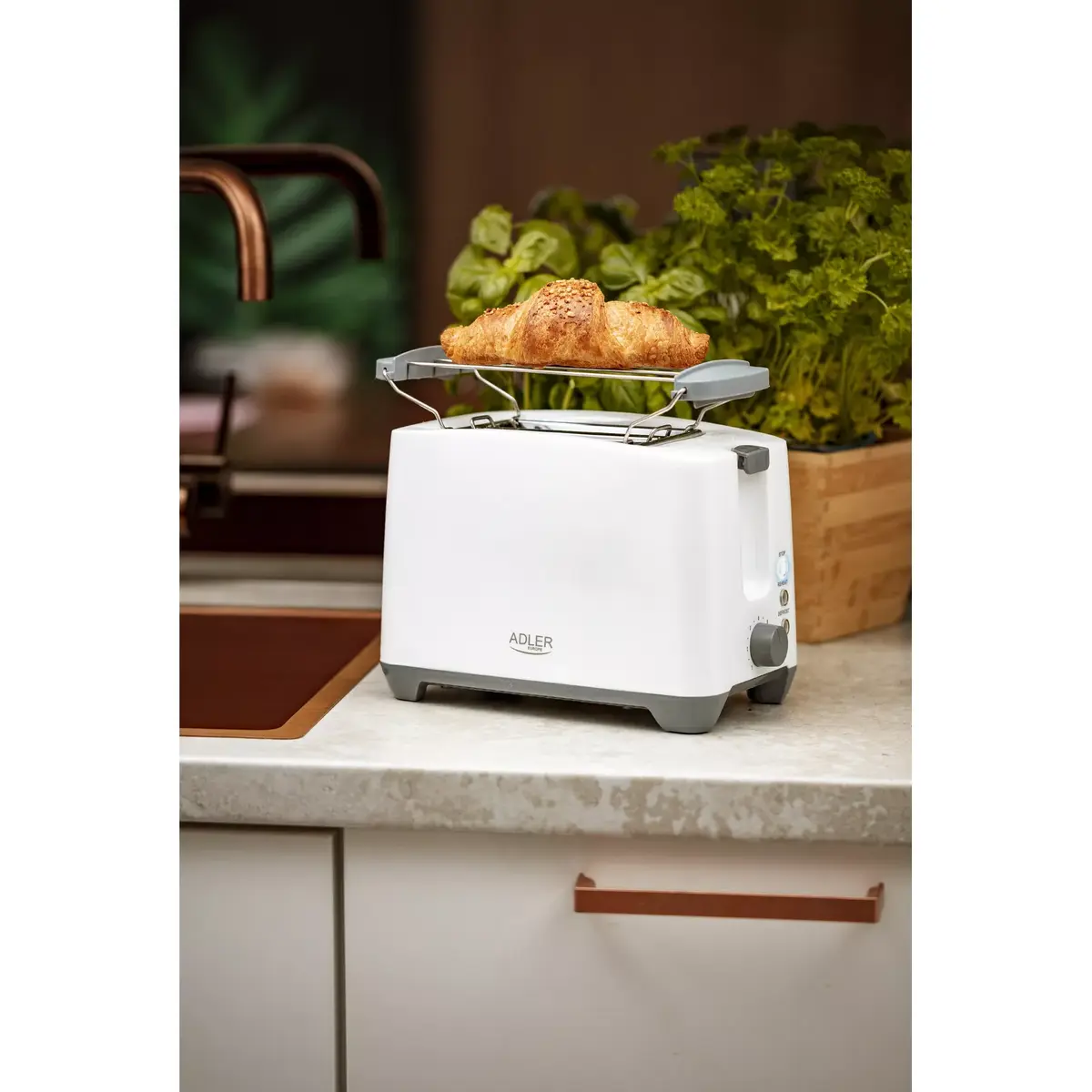 Grauzdētājs Adler AD 3216 — 2 šķēles 1000 W Photo 11