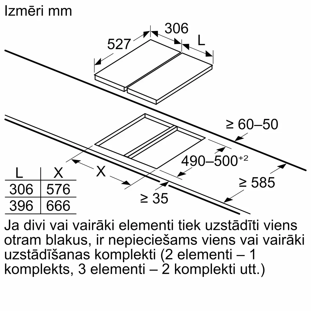 Bosch PIB375FB1E 2 zonu indukcijas plīts Photo 2