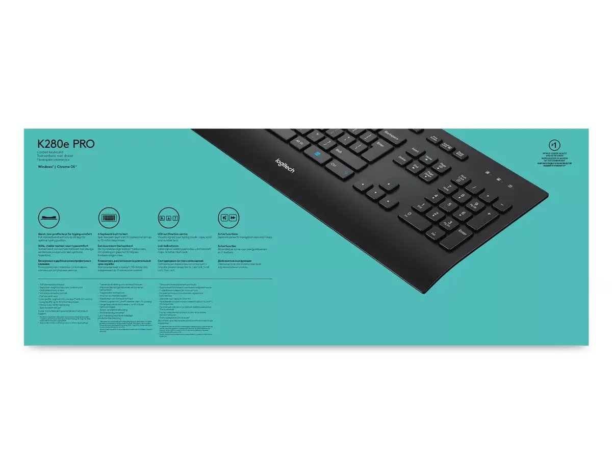 Klaviatūra Logitech K280e biznesam Photo 10