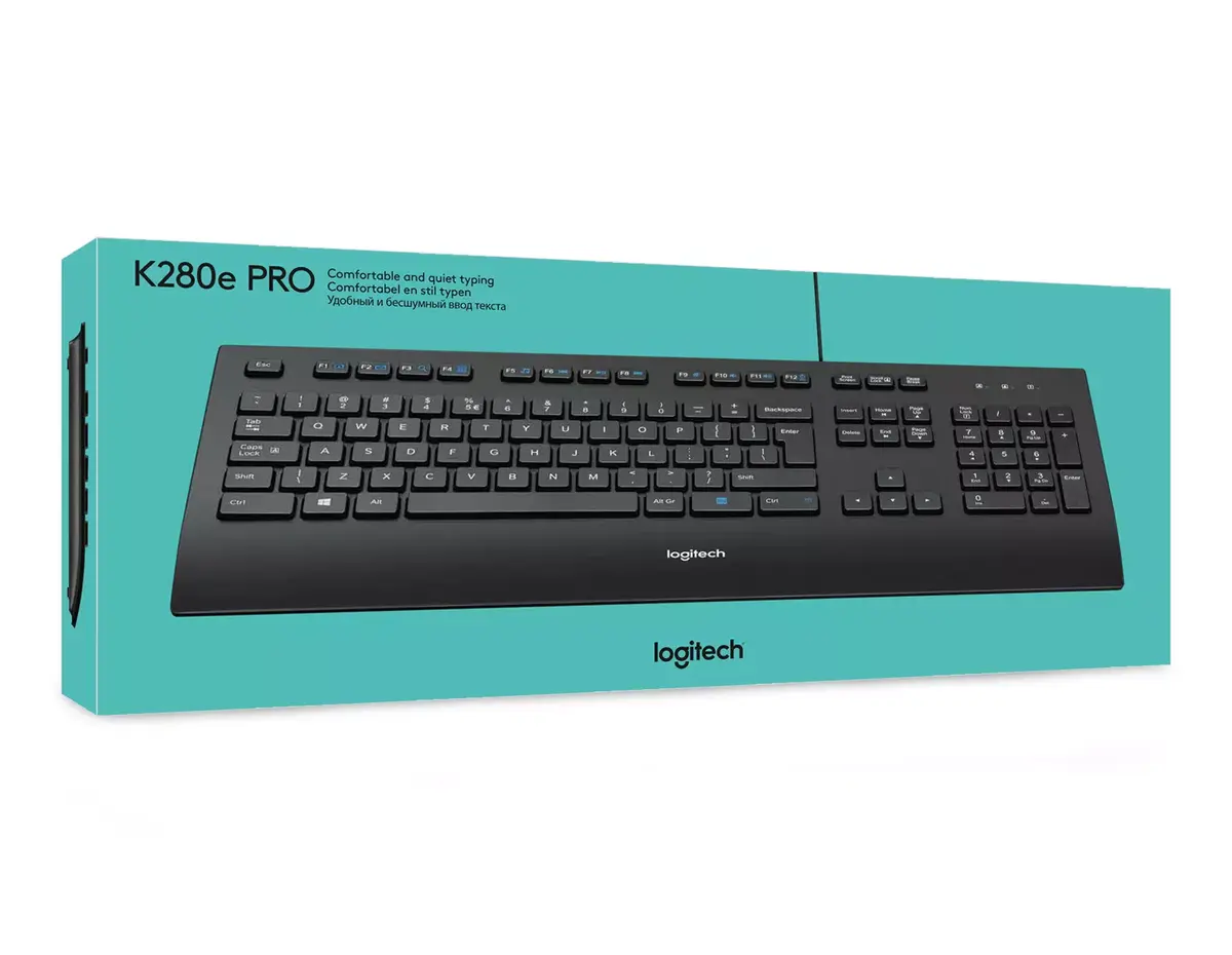 Klaviatūra Logitech K280e biznesam Photo 11