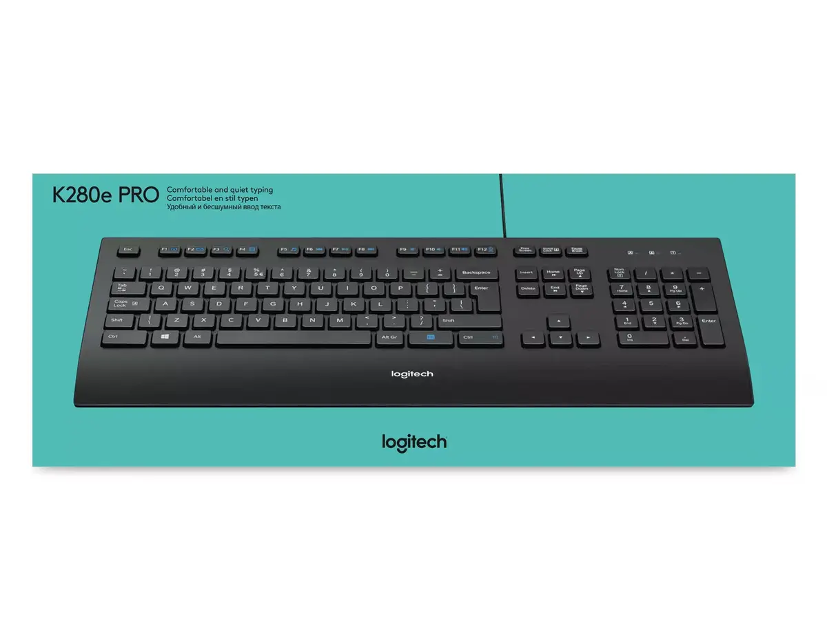 Klaviatūra Logitech K280e biznesam Photo 12