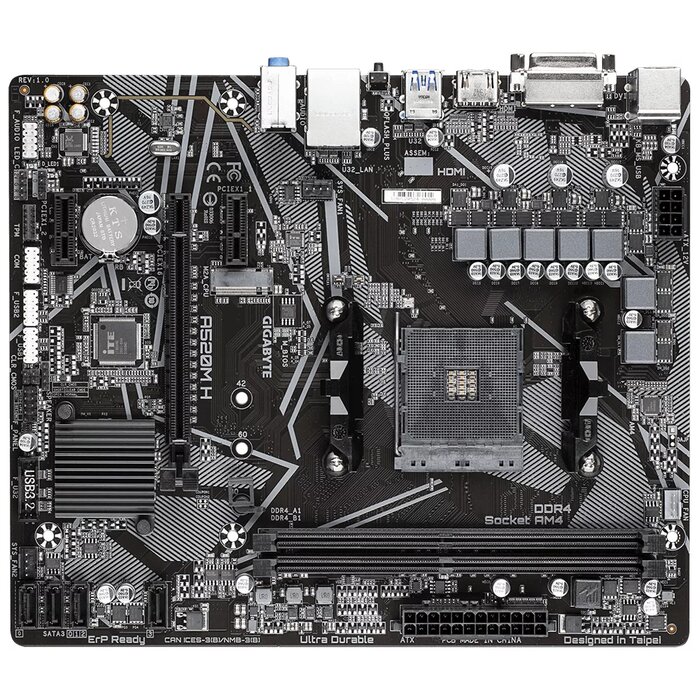 GIGABYTE A520M H Photo 1