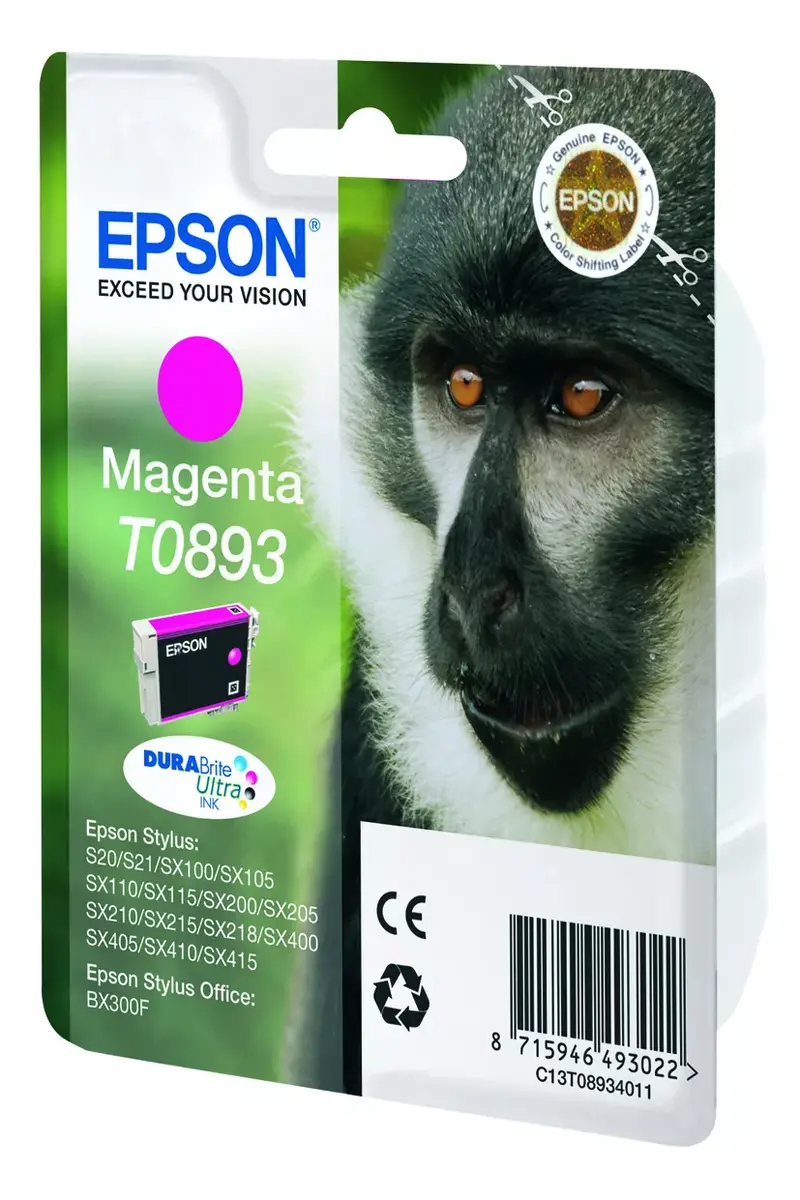 Cartridge Epson T0893 Magenta Photo 2