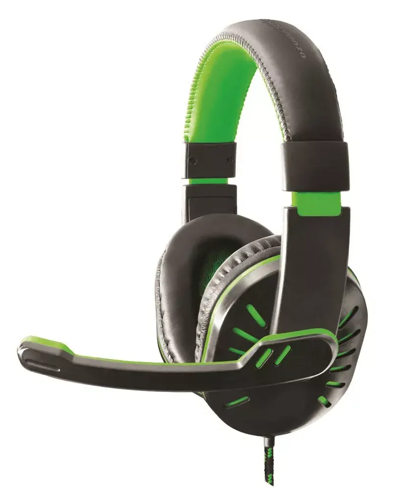Наушники Esperanza GAMING HEADSET CROW GREEN EGH330G Photo 3