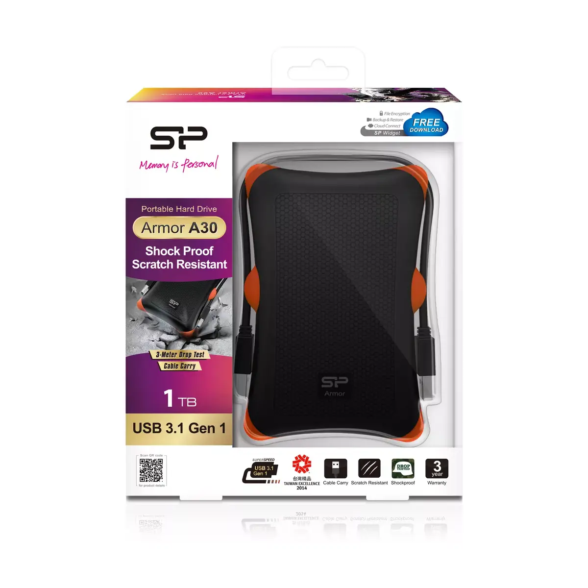 Silicon Power Armor A30 1 ТБ внешний HDD Photo 6