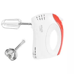 Adler AD 4212 mixer Hand mixer Red, White