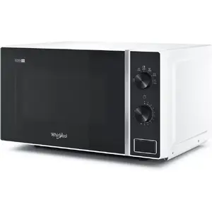 Solo microwave WHIRLPOOL MWP 101 W — 20 L, 700 W, 6 power levels, countertop, rotary control