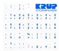 Наклейки для клавиатуры PREMIUMCORD PKCZM Blue Photo 2