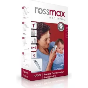 Бесконтактный цифровой термометр ROSSMAX HA500 — инфракрасное измерение лба, быстрый результат