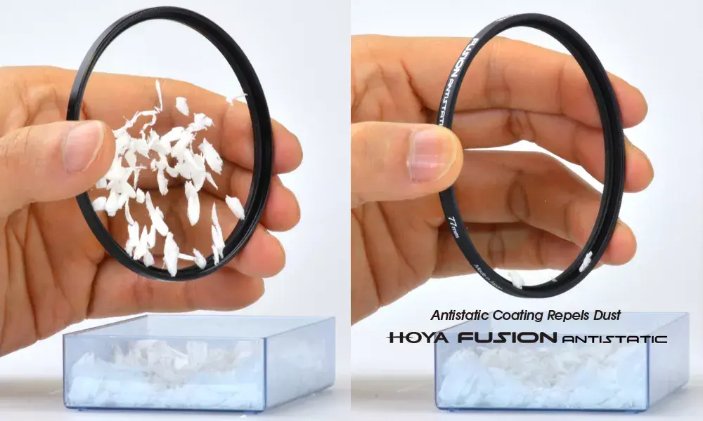 Круглый поляризационный фильтр Hoya Fusion Antistatic CIR-PL 105 мм Photo 3